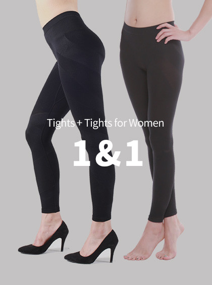 Angle Tights 2ea for Women
